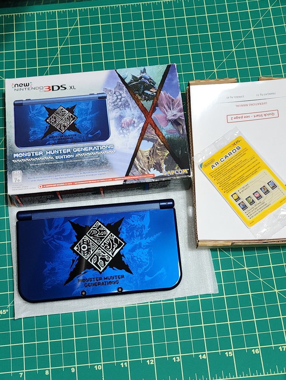 MONSTER HUNTER GENERATIONS NEW 3DS XL COMPLETE IN BOX CIB